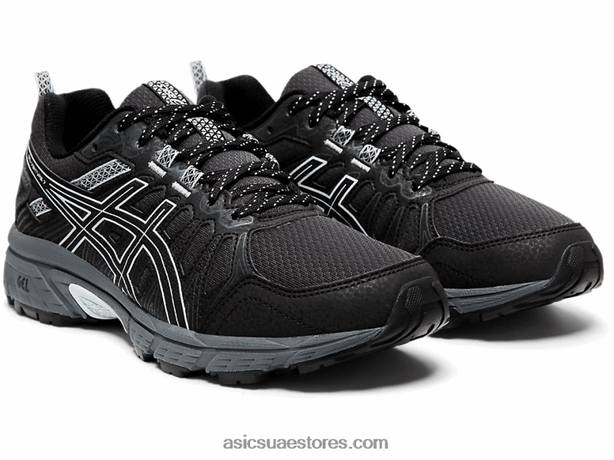 Asics أسود / رمادي بيدمونت جل فينشر 7 2N24DJ4209