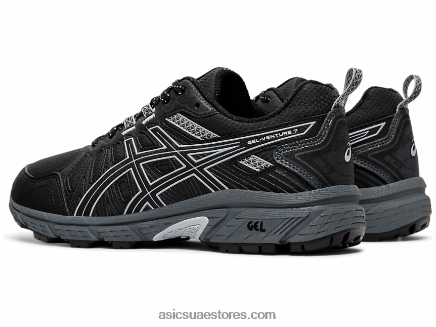Asics أسود / رمادي بيدمونت جل فينشر 7 2N24DJ4209