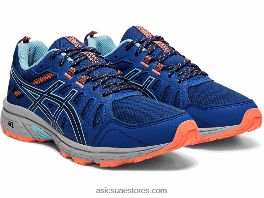Asics الامتداد الأزرق / الأزرق التراثي جل فينشر 7 2N24DJ4210