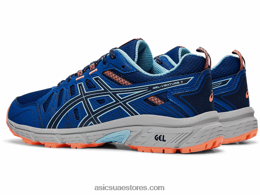 Asics الامتداد الأزرق / الأزرق التراثي جل فينشر 7 2N24DJ4210