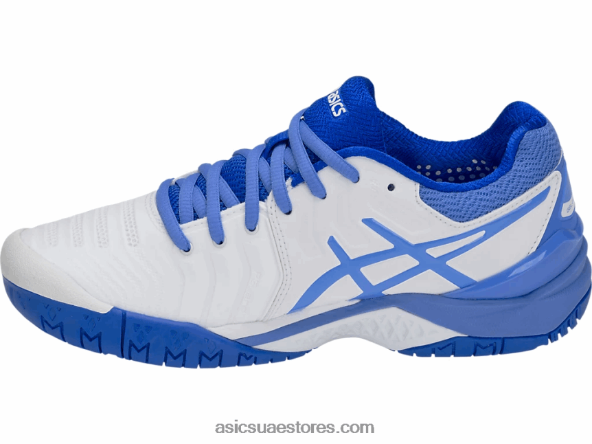 Asics ساحل أبيض / أزرق قرار هلام 7 2N24DJ4214