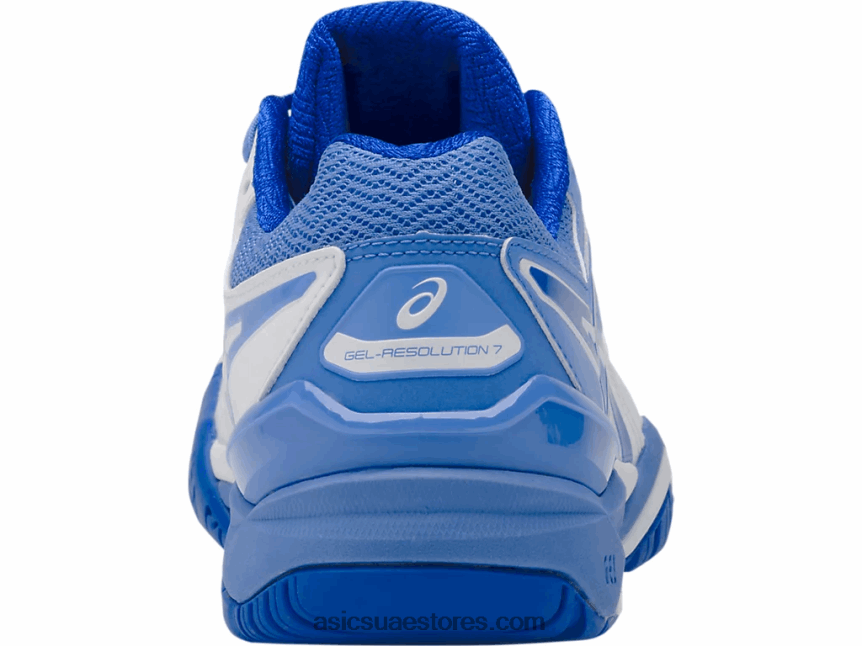 Asics ساحل أبيض / أزرق قرار هلام 7 2N24DJ4214
