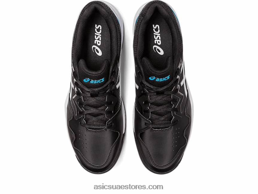 Asics أسود / أزرق الجزيرة جل تكريس 7 2N24DJ433