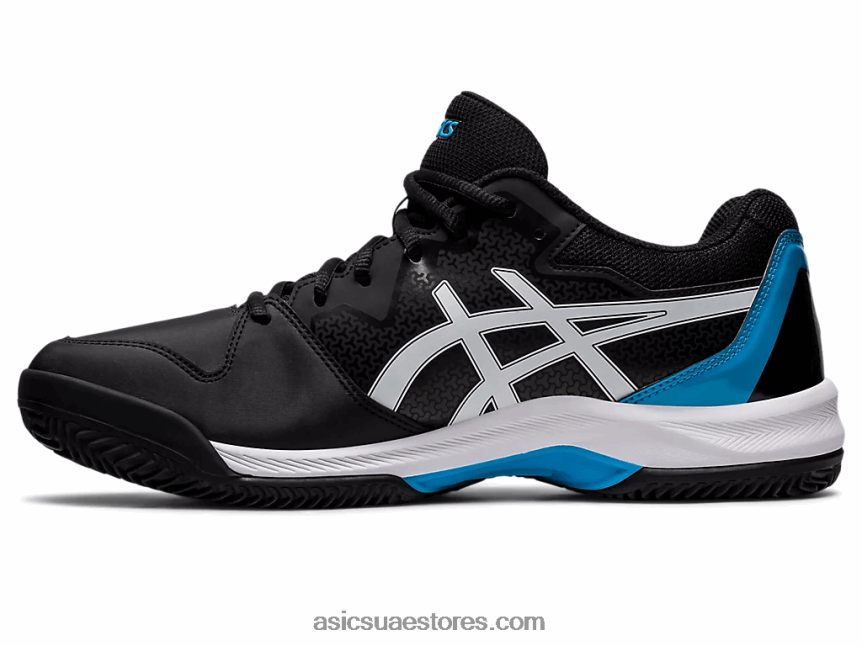 Asics أسود / أزرق الجزيرة جل تكريس 7 طين 2N24DJ494