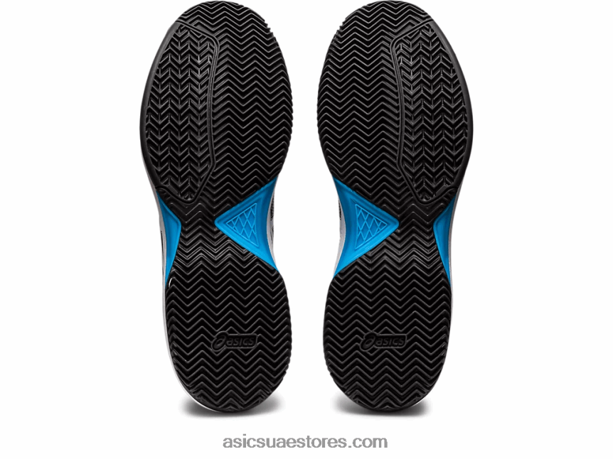 Asics أسود / أزرق الجزيرة جل تكريس 7 طين 2N24DJ494