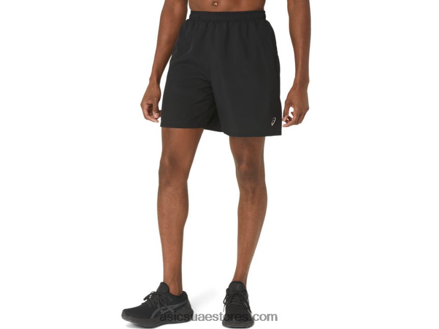 Asics أسود الأداء حذاء قصير مقاس 7 إنش للرجال 2.0 2N24DJ287