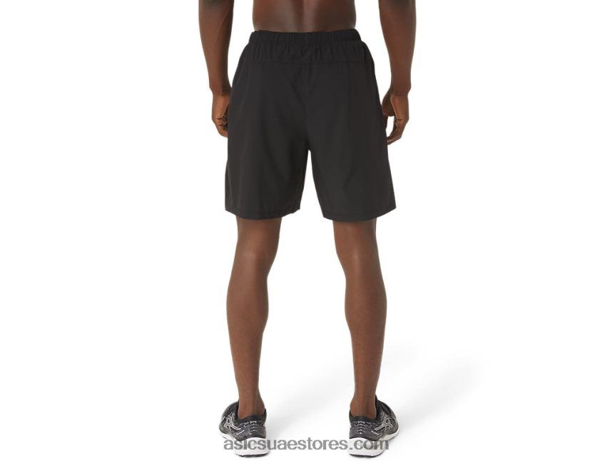 Asics أسود الأداء / بيرف بلاك رجال 7 في 2 في 1 قصير 2N24DJ1024