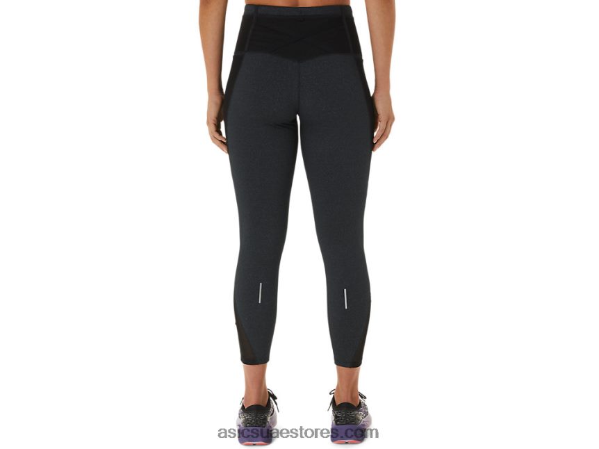 Asics هيذر الأداء الأسود المرأة عرض المسافة 7/8 ضيق 2N24DJ2497