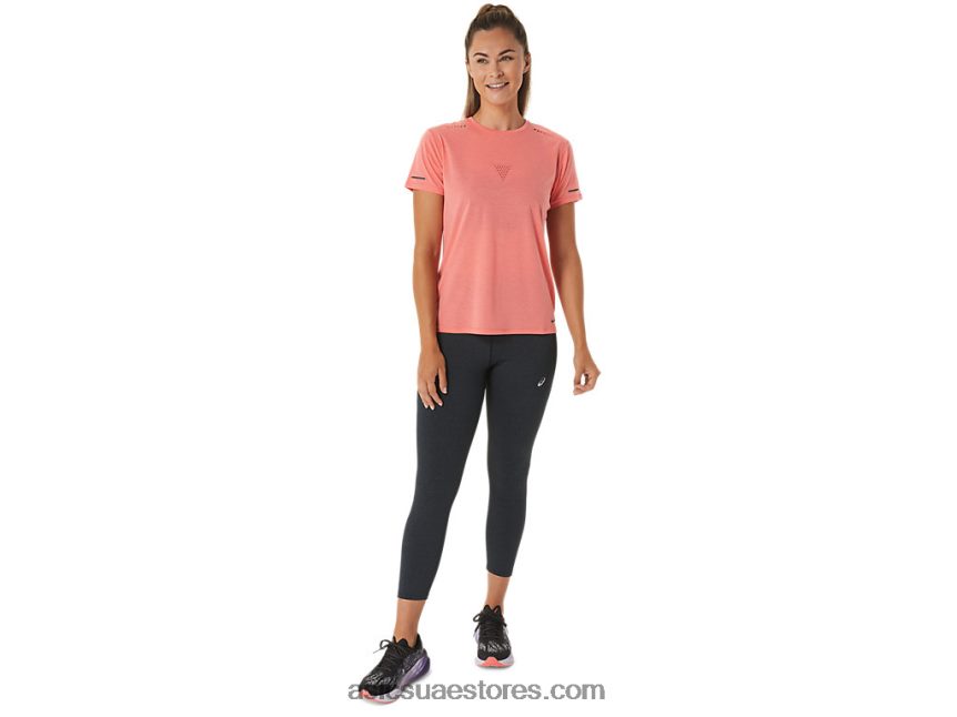 Asics هيذر الأداء الأسود المرأة عرض المسافة 7/8 ضيق 2N24DJ2497
