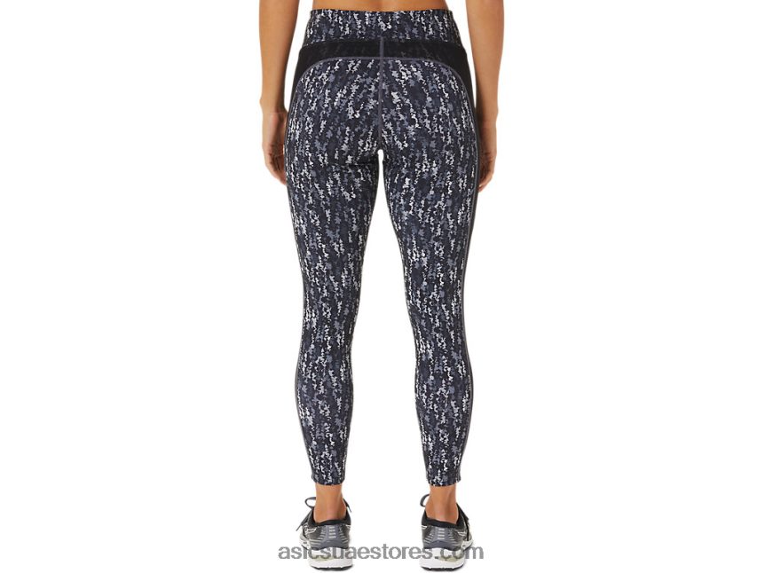 Asics نحى اليابان أداء أسود المرأة كيت 7/8 ضيق 2N24DJ3105