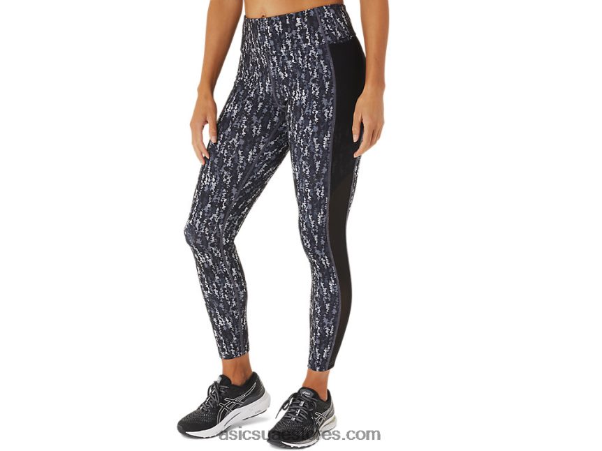 Asics نحى اليابان أداء أسود المرأة كيت 7/8 ضيق 2N24DJ3105
