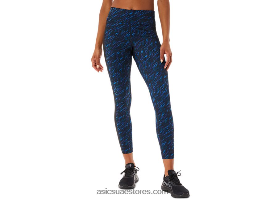 Asics الظل الليلي / طباعة محرك البحيرة المرأة كيت 7/8 ضيق 2N24DJ3290
