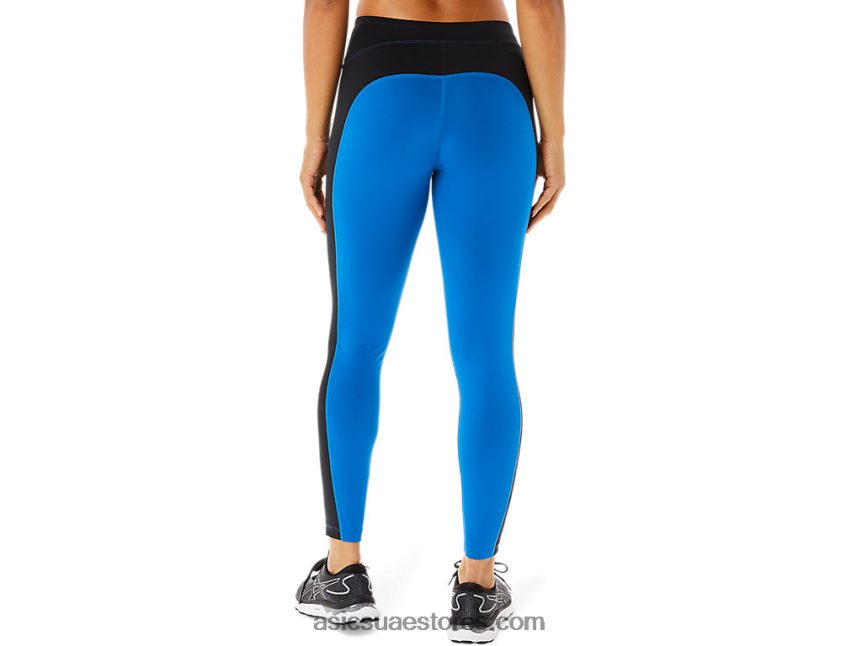 Asics محرك البحيرة / الأداء الأسود أداء المرأة 7/8 ضيق 2N24DJ3312