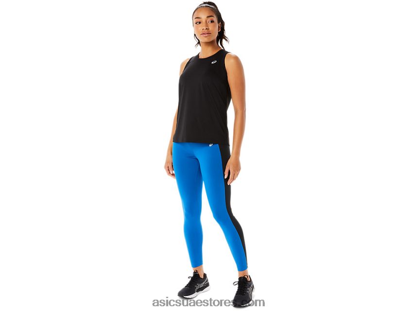 Asics محرك البحيرة / الأداء الأسود أداء المرأة 7/8 ضيق 2N24DJ3312