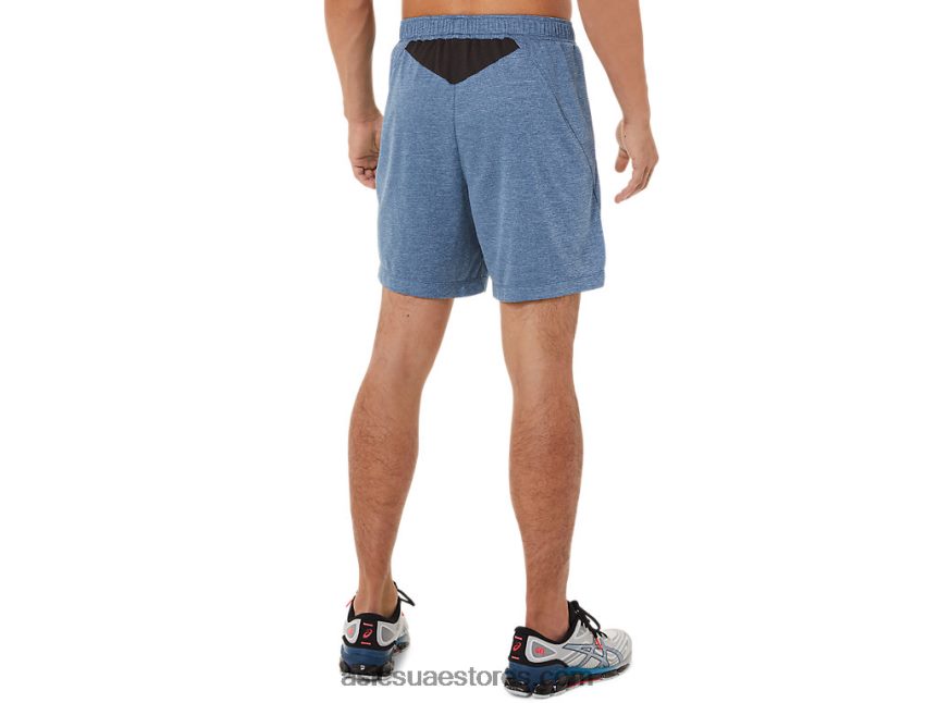 Asics هيذر القرش الكبير شورت 7in للرجال 2N24DJ1435