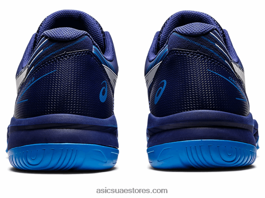 Asics الغوص الأزرق / الأبيض لعبة جل 8 2N24DJ1149
