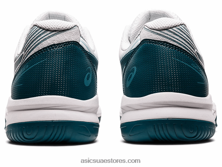 Asics أبيض / صنوبر مخملي لعبة جل 8 2N24DJ1246