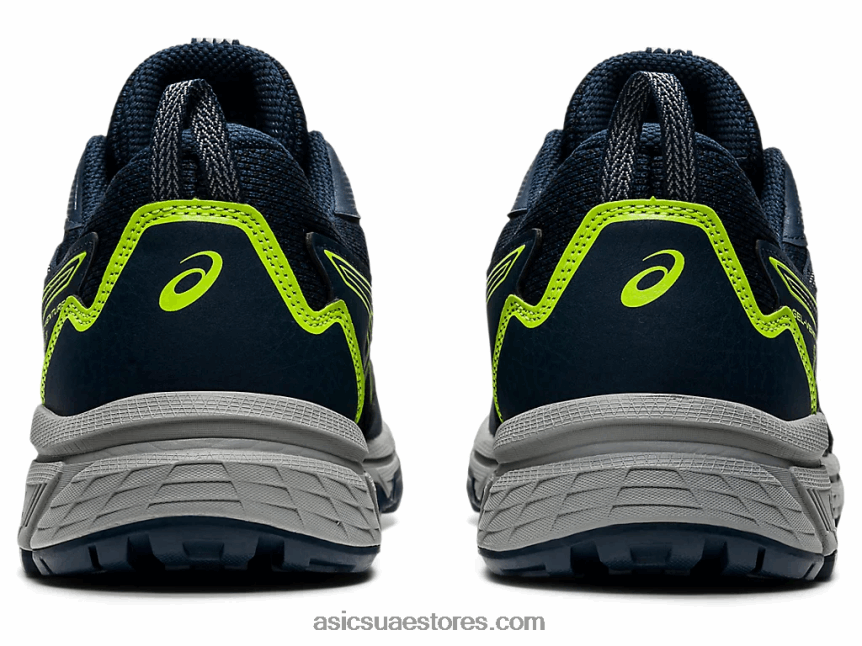 Asics الأزرق الفرنسي / الأخضر الخطر جل فينشر 8 2N24DJ1496