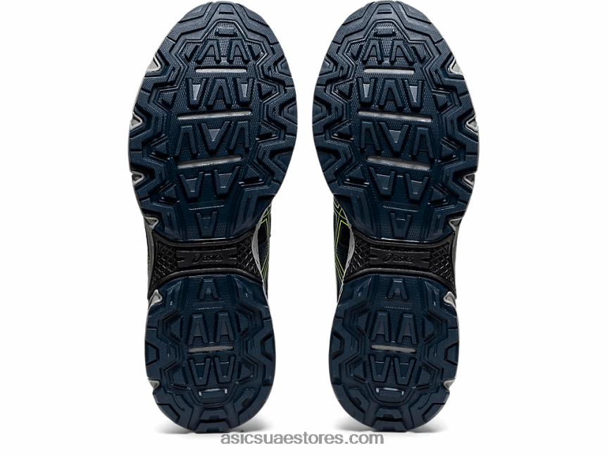 Asics الأزرق الفرنسي / الأخضر الخطر جل فينشر 8 2N24DJ1496