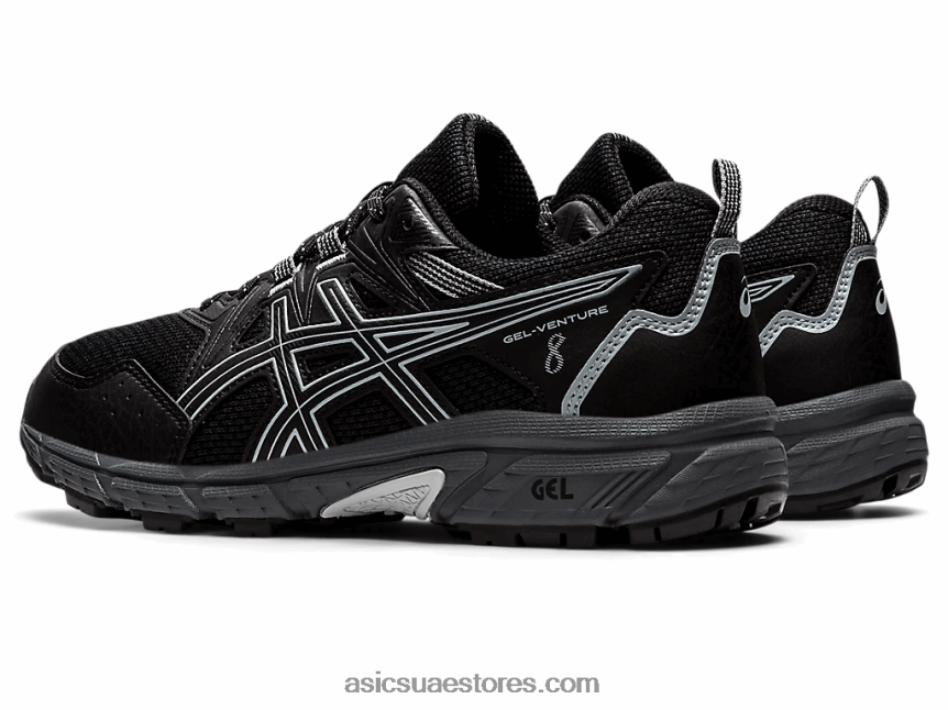 Asics أسود / رمادي بيدمونت جيل فينشر 8 (د) 2N24DJ1520