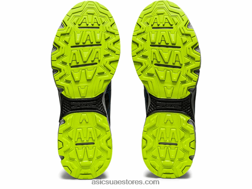 Asics أسود / أزرق مباشر جل فينشر 8 2N24DJ1557