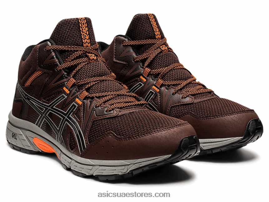 Asics القهوة / الطين الرمادي جل فينشر 8 متر 2N24DJ1564