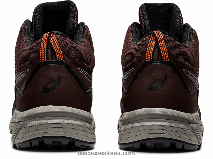 Asics القهوة / الطين الرمادي جل فينشر 8 متر 2N24DJ1564