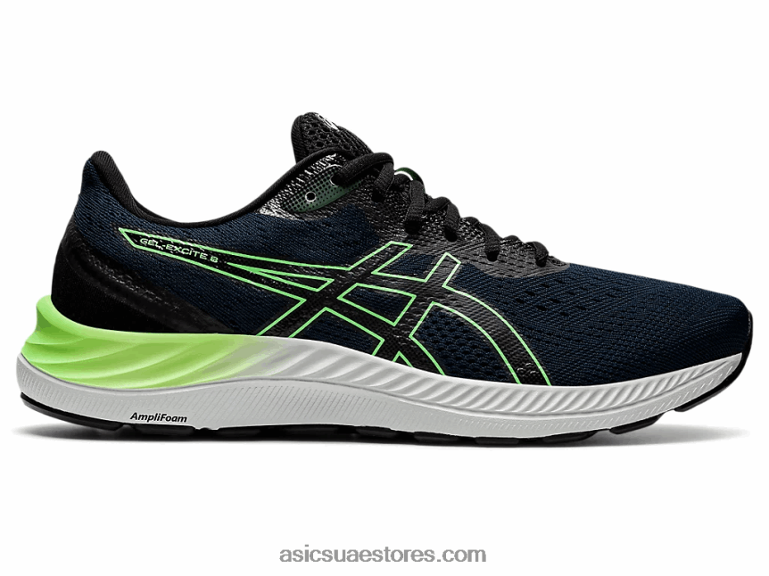 Asics الأزرق الفرنسي / الجير الساطع جل اكسايت 8 2N24DJ1663