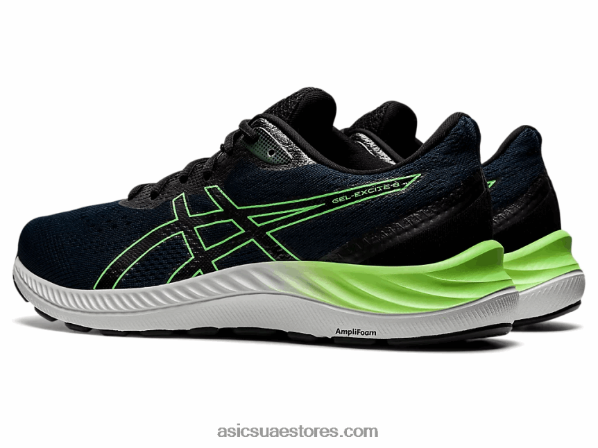 Asics الأزرق الفرنسي / الجير الساطع جل اكسايت 8 2N24DJ1663