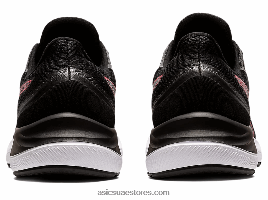 Asics أسود / أحمر كهربائي جل اكسايت 8 2N24DJ1696