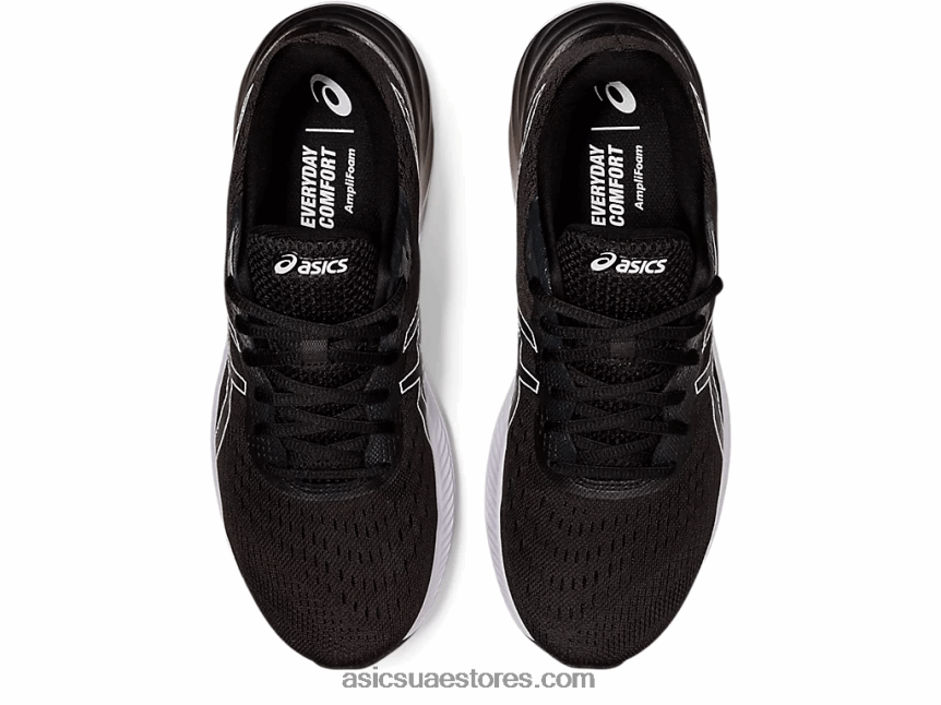 Asics أسود / أبيض جل اكسايت 8 2N24DJ1701