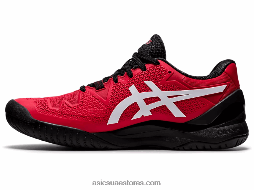 Asics أحمر كهربائي / أبيض هلام القرار 8 2N24DJ1747