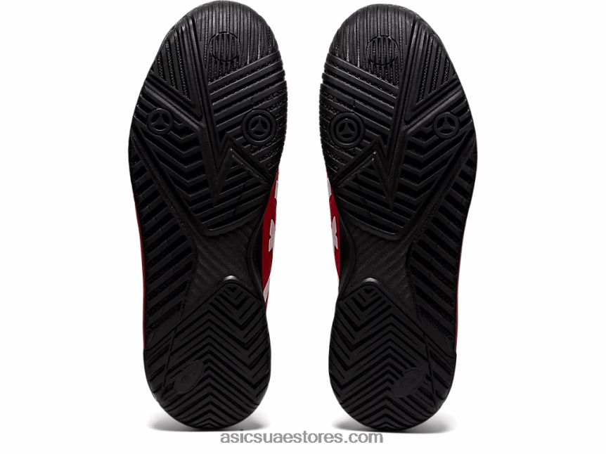 Asics أحمر كهربائي / أبيض هلام القرار 8 2N24DJ1747