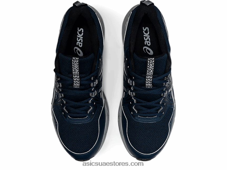 Asics الأزرق الفرنسي / الفضة النقية جل فينشر 8 2N24DJ1765