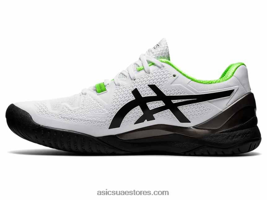 Asics أبيض / أبو بريص أخضر هلام القرار 8 2N24DJ1852