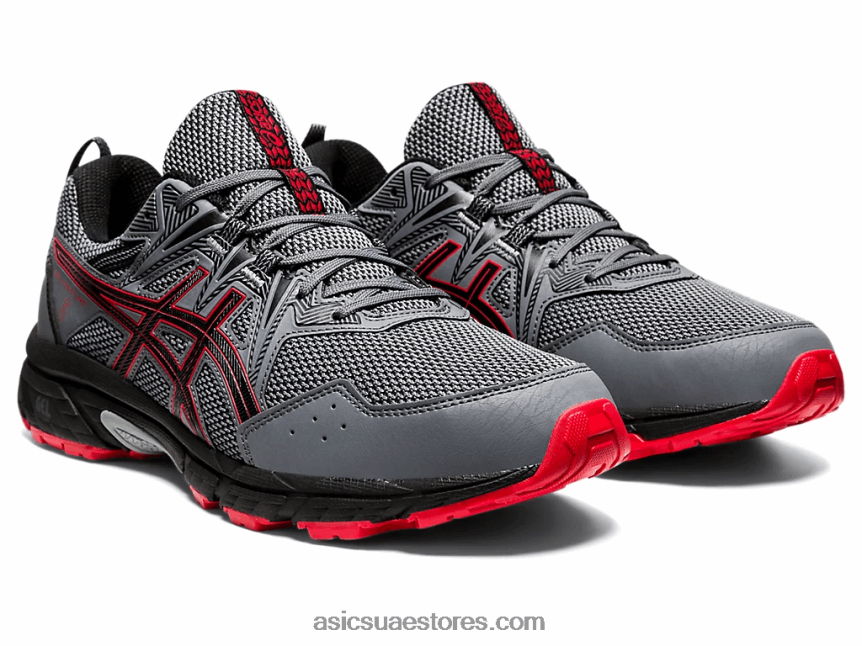 Asics متروبوليس / كلاسيك أحمر جل فينشر 8 عريض للغاية 2N24DJ1864