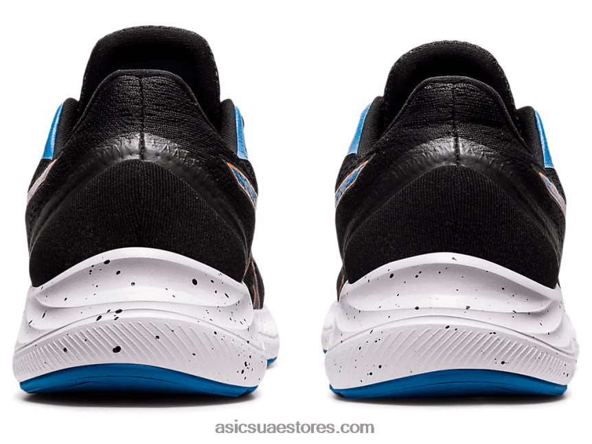 Asics أسود / برتقالي القطيفة جل اكسايت 8 2N24DJ1938