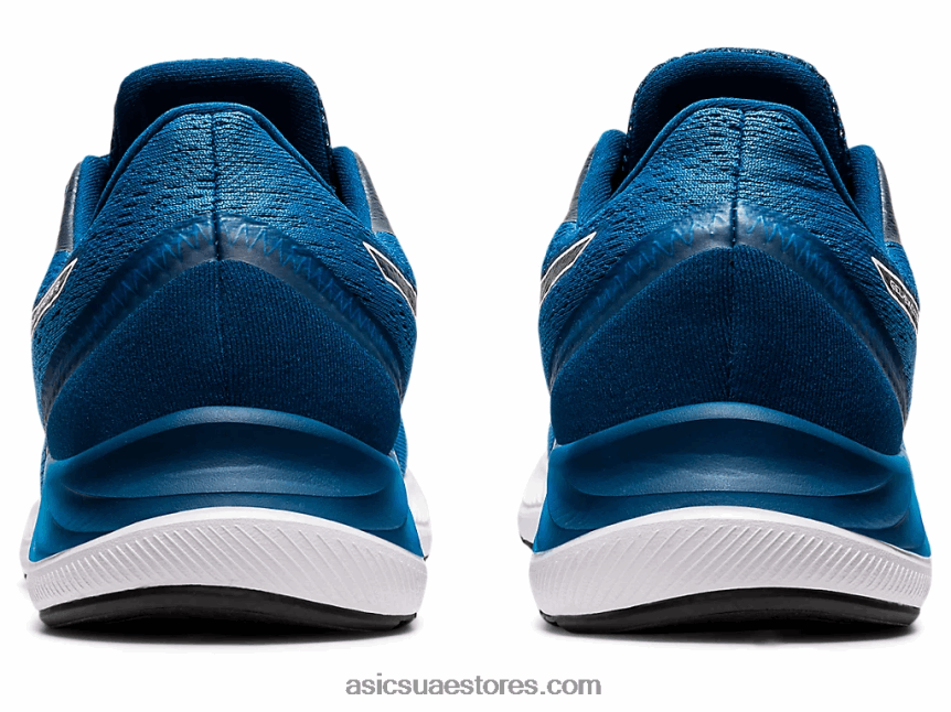 Asics تولد من جديد أزرق / أبيض جل اكسايت 8 2N24DJ1941