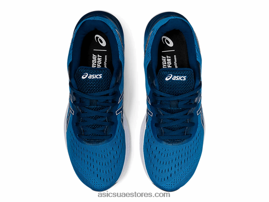 Asics تولد من جديد أزرق / أبيض جل اكسايت 8 2N24DJ1941