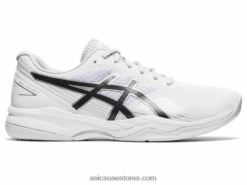 Asics أبيض أسود لعبة جل 8 2N24DJ1944