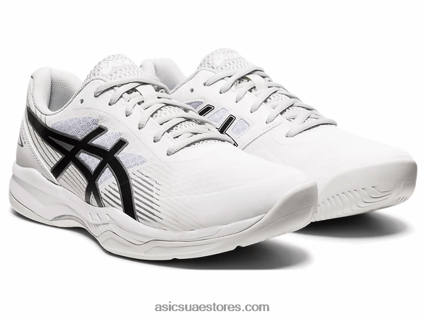 Asics أبيض أسود لعبة جل 8 2N24DJ1944