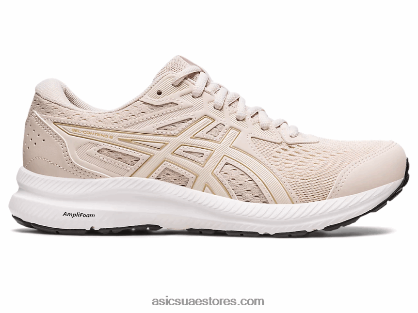 Asics بيج / كريم معدني جل-كونتيند 8 2N24DJ2404