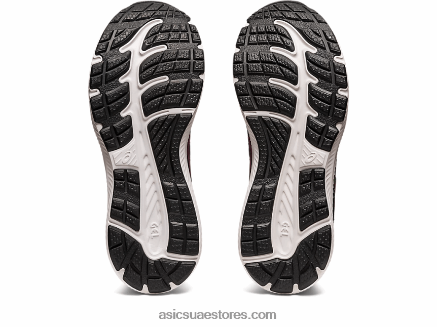 Asics الهذيان الأسود / الوردي جل يحتوي على 8 عريض 2N24DJ2435