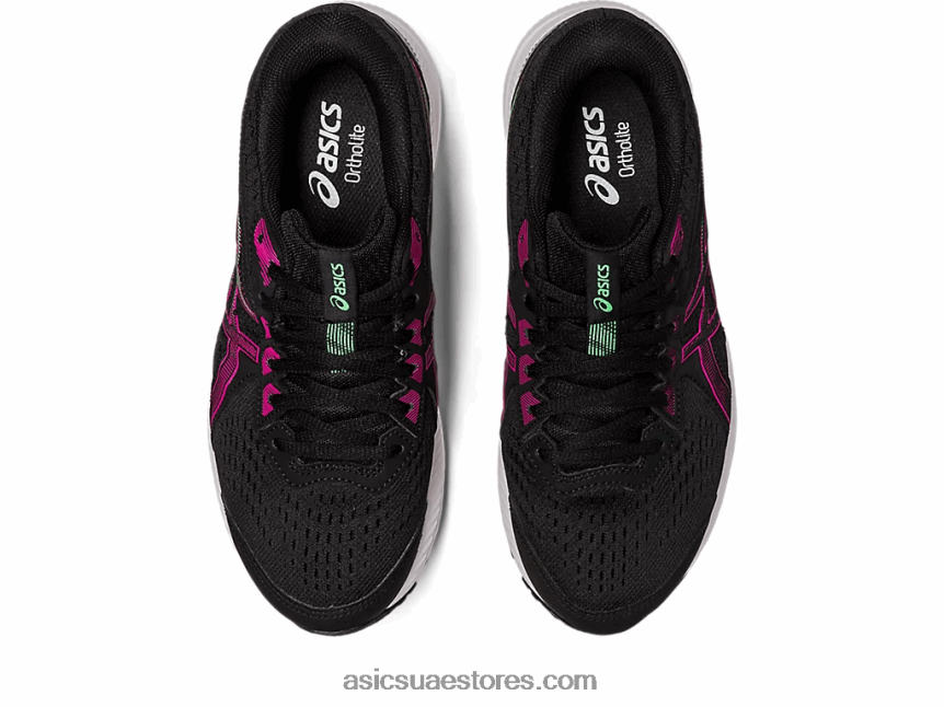 Asics الهذيان الأسود / الوردي جل-كونتيند 8 2N24DJ2437
