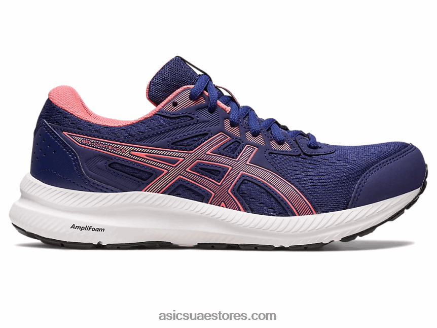 Asics أزرق نيلي / بابايا جل-كونتيند 8 2N24DJ2443