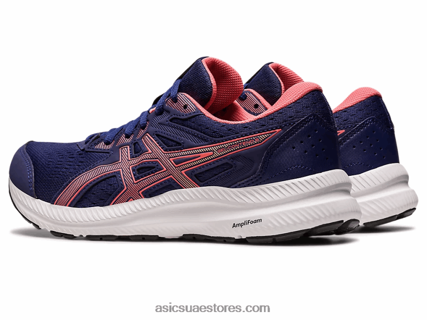 Asics أزرق نيلي / بابايا جل-كونتيند 8 2N24DJ2443