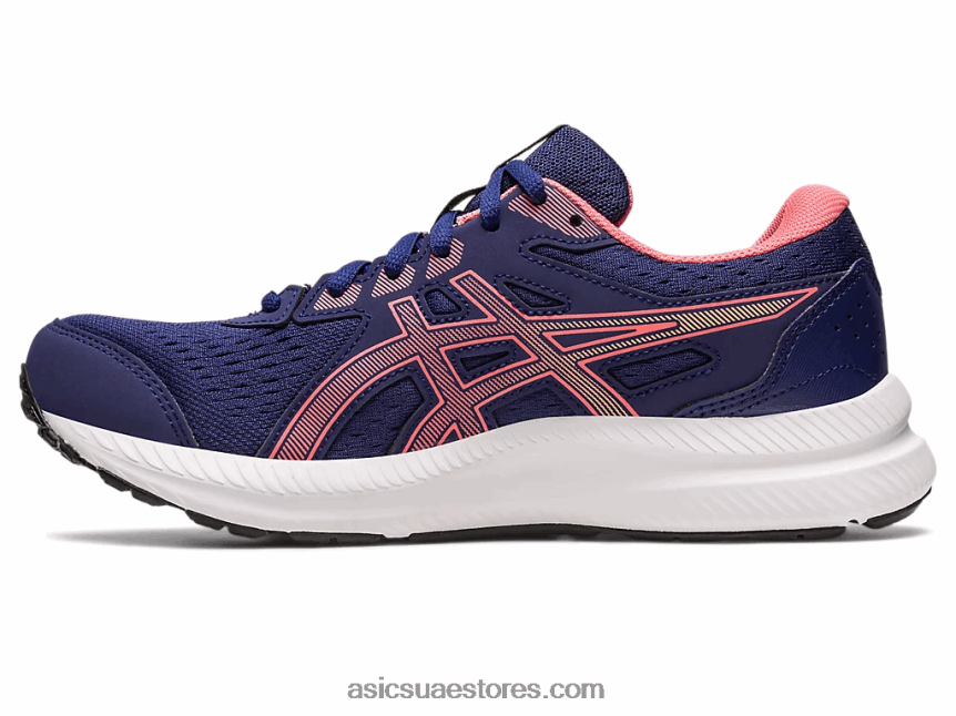 Asics أزرق نيلي / بابايا جل-كونتيند 8 2N24DJ2443