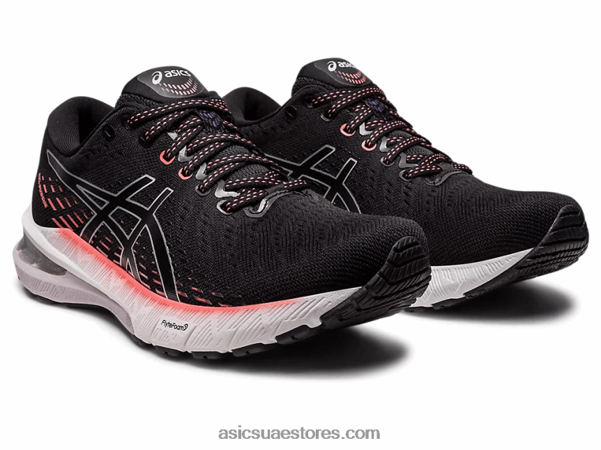 Asics أسود / فضي نقي جل متابعة 8 2N24DJ2477