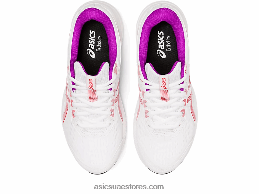 Asics تنبيه أبيض / أحمر جل-كونتيند 8 2N24DJ2657