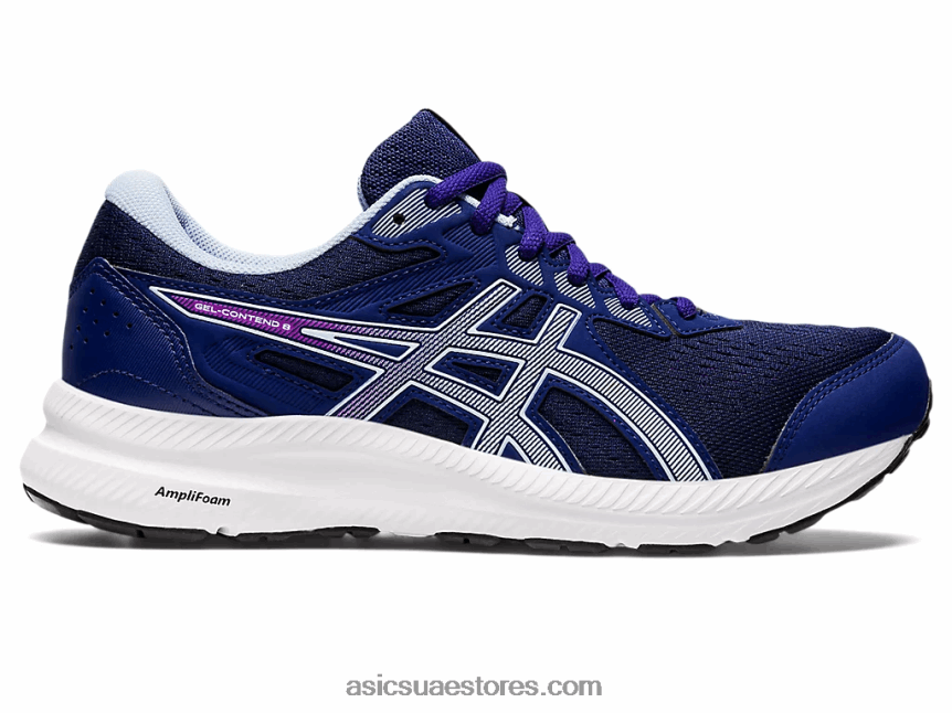 Asics الغوص الأزرق / السماء الناعمة جل-كونتيند 8 2N24DJ2680